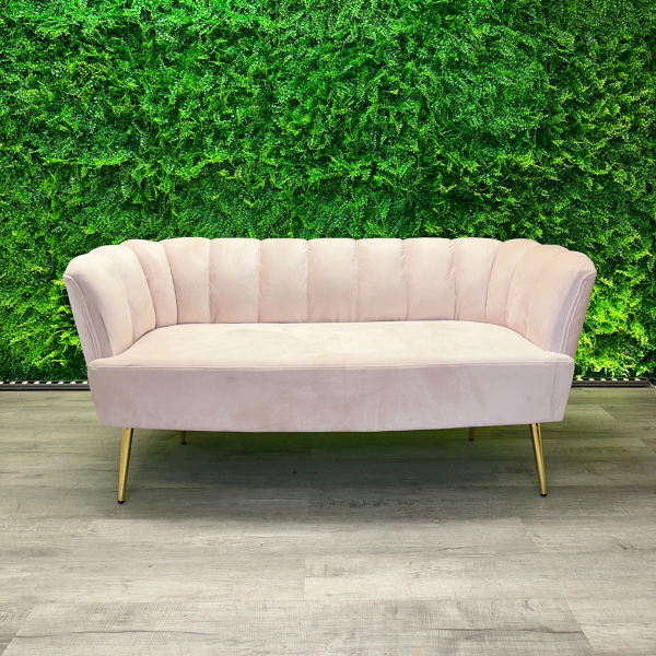 Pink Loveseat